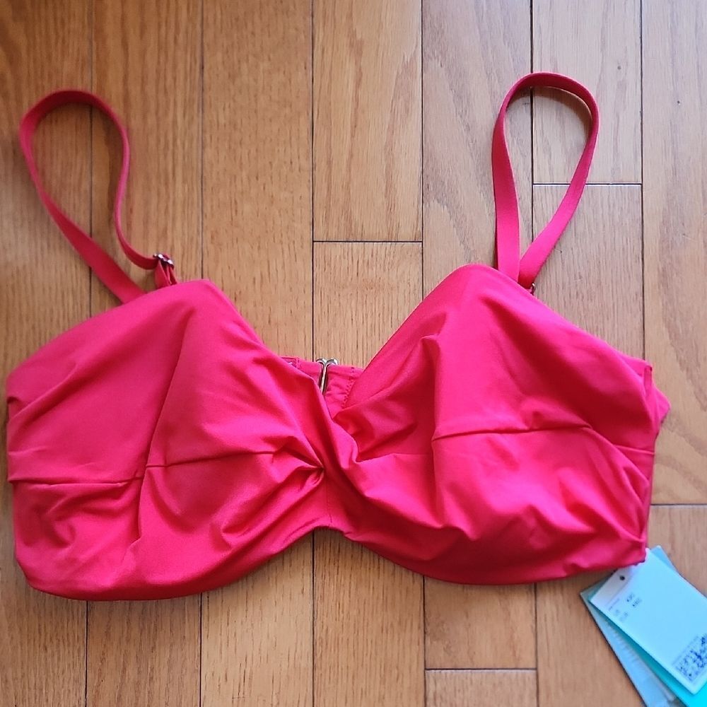 H&M Vibrant Red Bikini Top